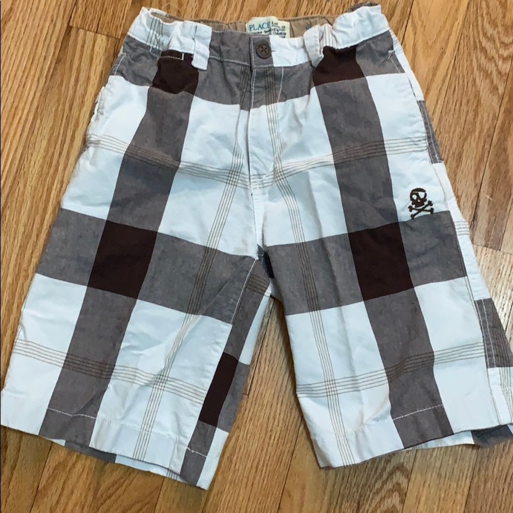 🌟5️⃣for💲25🌟 Children’s Place chino plaid shorts